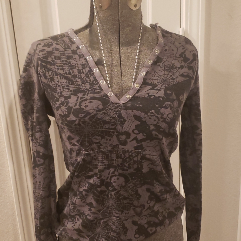 Black and grey long sleeve